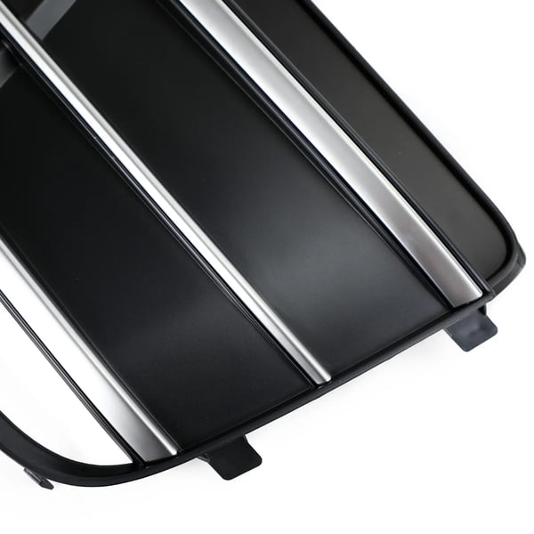 Bumper Cover Gitter, Plastik, Frontplacering, Kompatibel med Audi Q5/SQ5, Glanssort og Krom, Direkte Erstatning