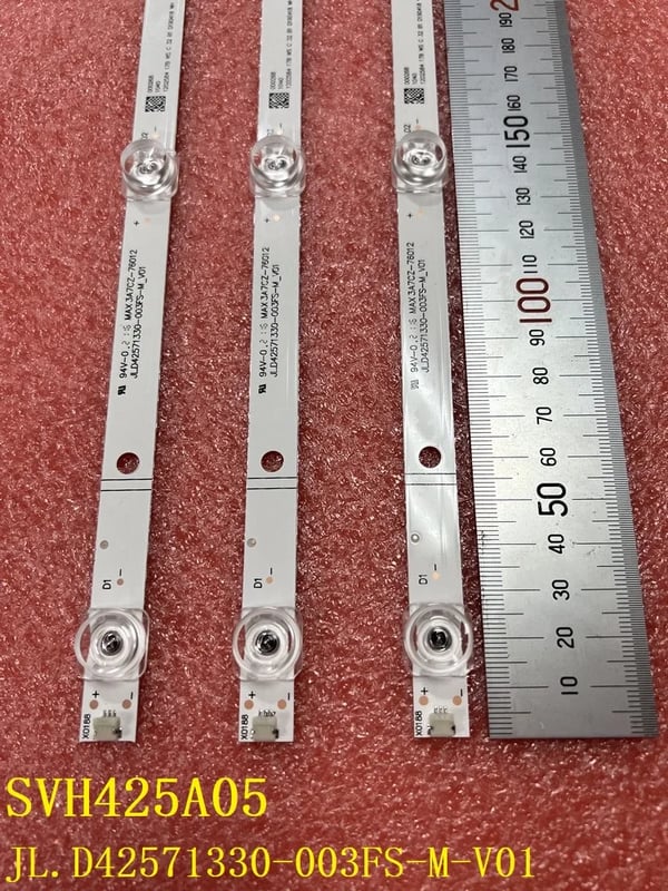 LED-taustavalonauhat, 7LED, Hisense 43A6101EE