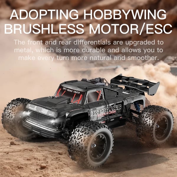 RC Bil, 70 KM/H Hastighed, 4WD Off-Road Ydeevne,KF16 3B CB