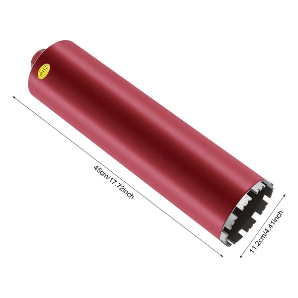Kärnborr, Hårt Material, Effektiv Design,Röd