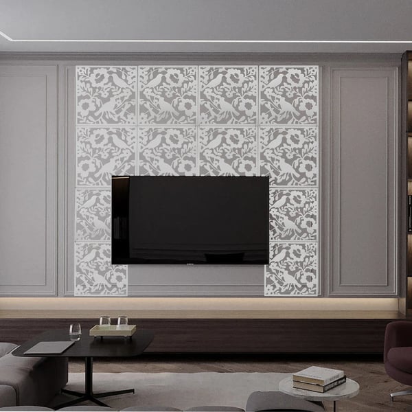Rummdivider, Elegant Design, Holdbart Materiale,HVID