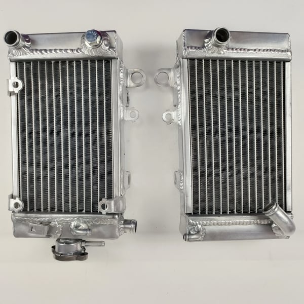 Radiator, kraftig aluminium, øget kølekapacitet, 40% forbedret ydeevne, designet til Transalp 650 XL650V