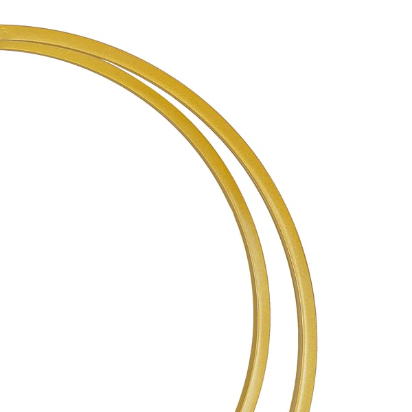 Vinkøler, Halvcirkelformet Design, Vægmonteret,4-lags, Guld