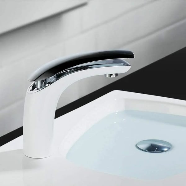 Vaskemixerarmatur, Elegant Design, Nem Installation,HVID