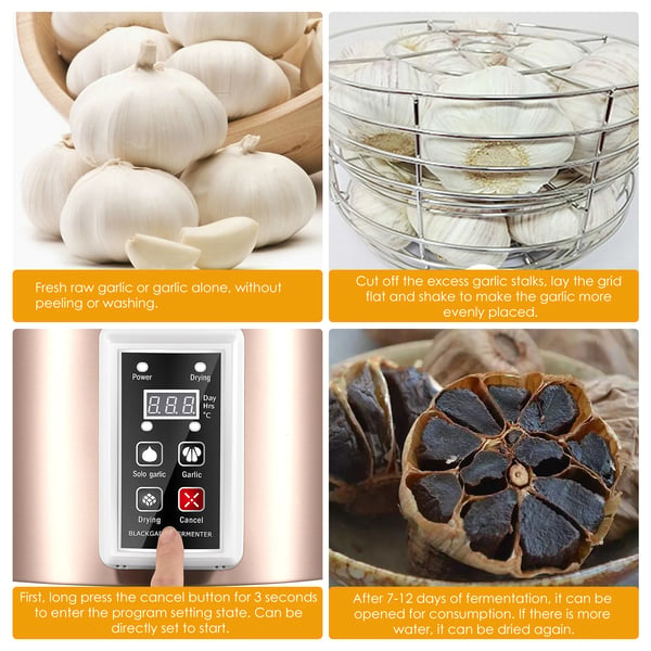 Fermenter, 5L Kapacitet, Multifunktionelt Design,EU STIK 220V