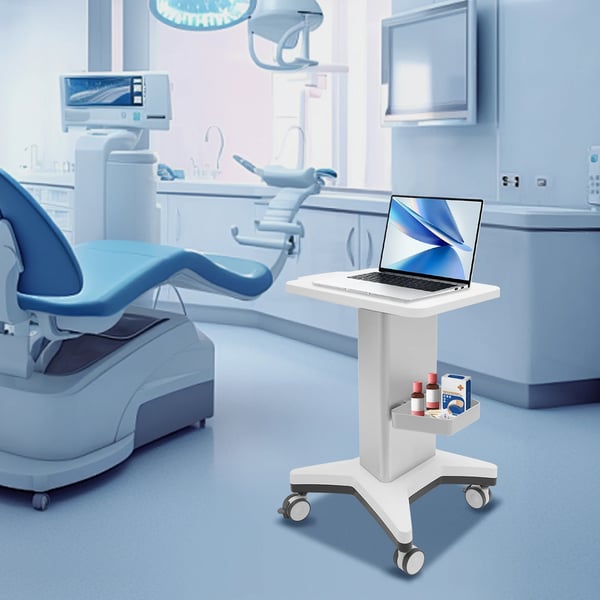 Medicinsk Utilityvogn, Mobil Opbevaring, Robust Design,HVID