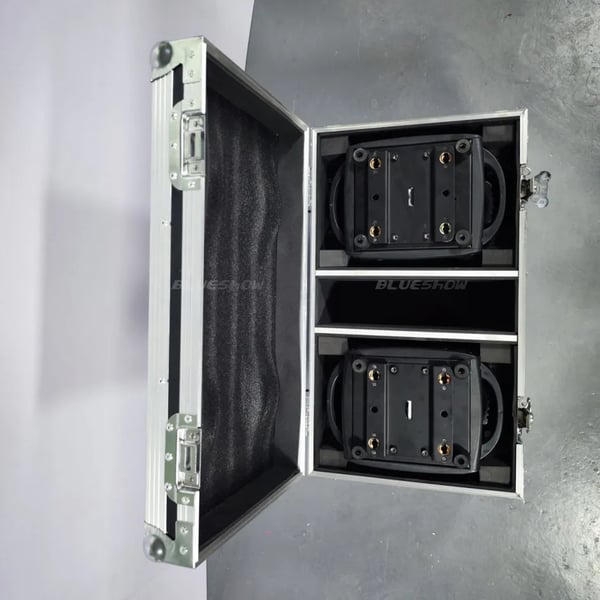 LED Zoom Wash Flight Case, DMX Scene Lys, Professionelt Brug