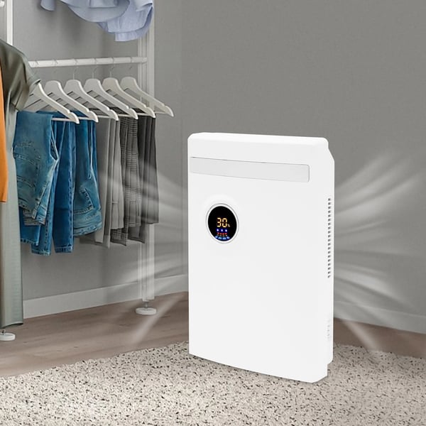 Avfuktare, 100W Effekt, 2200ml Tankkapacitet,VIT