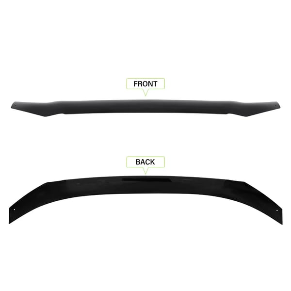 Hætteafviser, Holdbart ABS-materiale, Kompatibel med Toyota Hilux Vigo 2005-2010,motorhjelm beskyttelse