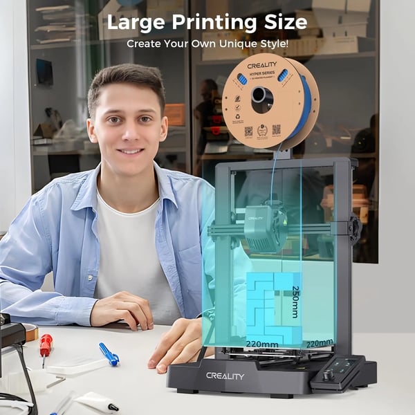 3D-printer, automatisk nivellering, direkte ekstrudering,Ender 3 V3 SE