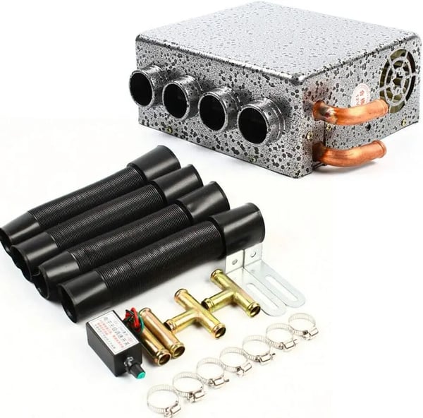 Auton apulämmitin, Energiatehokas lämmitys, Säädettävä nopeuden säätö,HARMAA