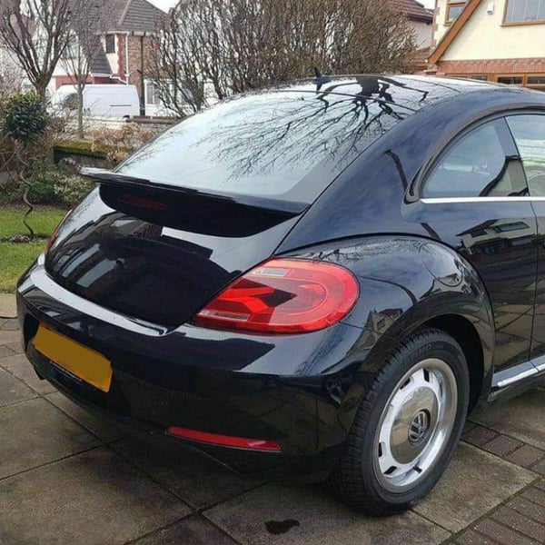 Bagspoilervinge, Carbon Fiber Look, Designet til Beetle-modeller,kulstoflook