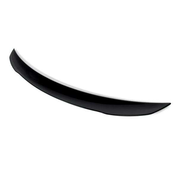 Bakspoiler, Aerodynamisk Design, Hållbar ABS-plast,Glansig svart