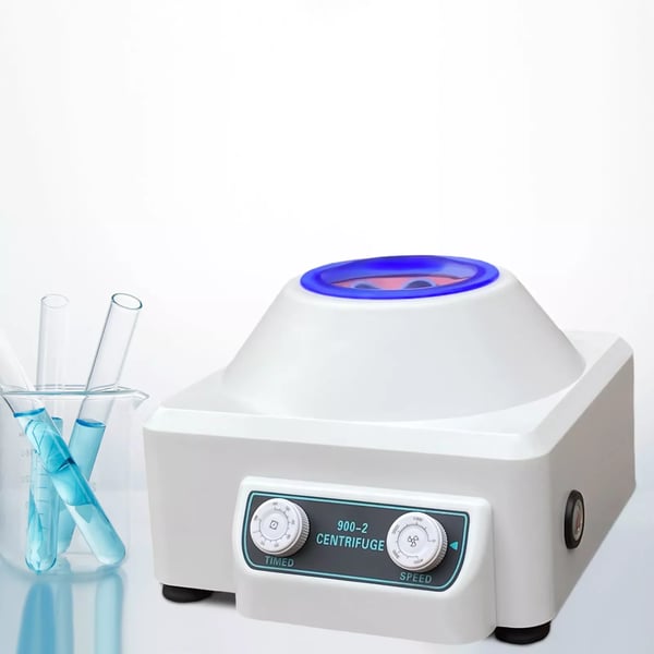 Laboratoriecentrifug, 6 x 20 ml kapacitet, justerbar hastighetskontroll