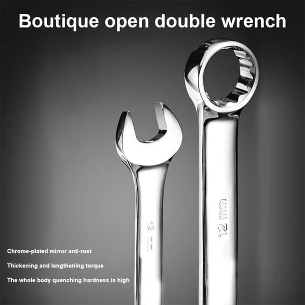 Skruenøglesæt, 24-tands mekanisme, ergonomisk design,216stk