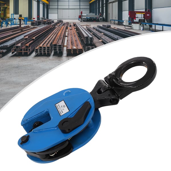Vertikal Plade Løfteklemme, 2T Løftekapacitet, Multi-Direktionel Løftning,0-25mm, 2T 0-25MM