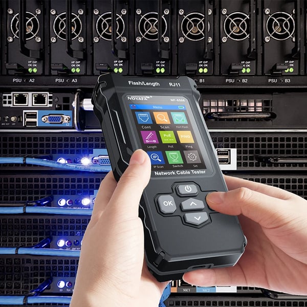 Verkkokaapelitesteri, PoE-testi, IP-skannaus,NF-8506