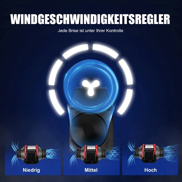 Luftkanal Booster Blæser, Justerbar Hastighed, Stille Drift,sort