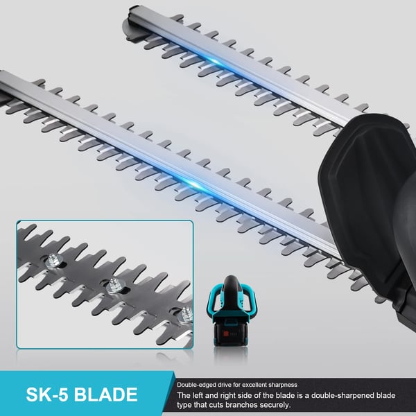 Hækkeklipper, børsteløs motor, trådløs design