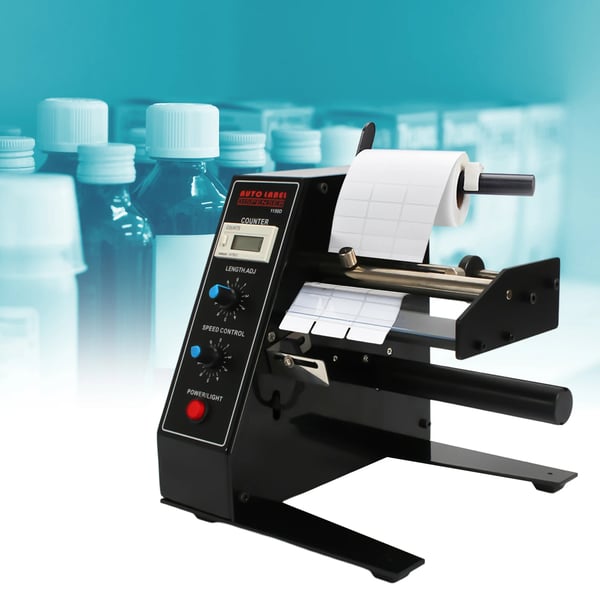 Automatisk Etiketdispenser, 220V Spænding, 4-200mm Etiketlængde, Holdbart Rustfrit Stål