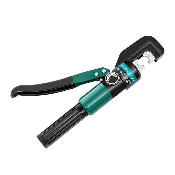 Hydraulisk krimpverktyg, 8 st dödar, manuell drift,grön