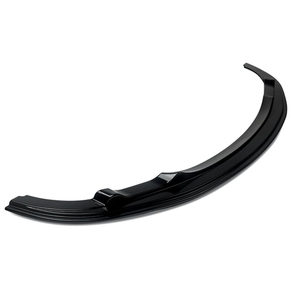 Front Bumper Lip, ABS Plast, Nem Installation,glansende sort