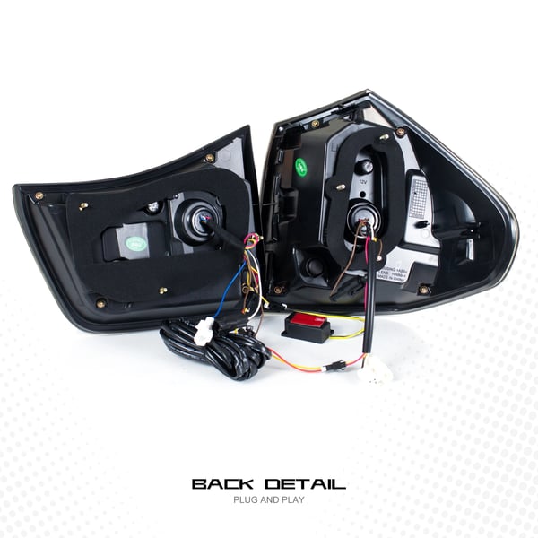 LED Baglygter, 35W, Spænding: 12V, Lumen: 3400LM, Kompatibilitet: Lexus RX350 RX330 RX400h (2004-2009), Dynamisk Signal
