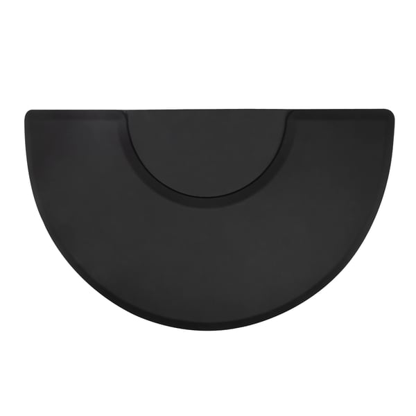 Stolematte, PVC-materiale, 36 x 48 tommer, skridsikker overflade, ikke-giftig, egnet til standardstole