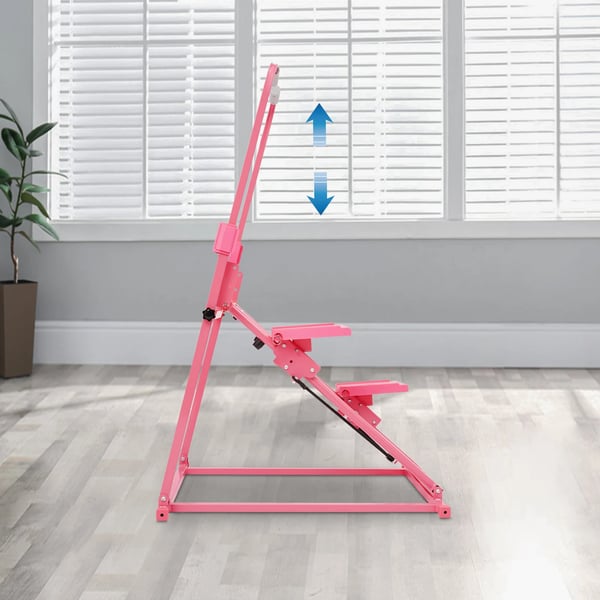 Trappe Stepper, Kompakt Design, Holdbar Konstruktion,Pink