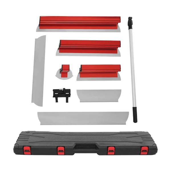Skimming Blade Set, Kestäviä Materiaaleja, Ergonominen Kahva,Punainen