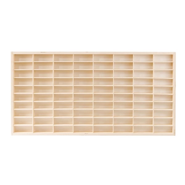 Displayhylde, 80 gitterkapacitet, solid trækonstruktion,TT2320902