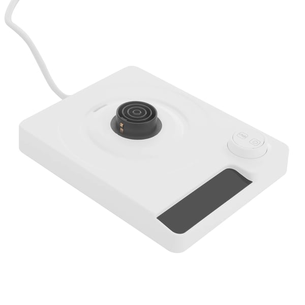 Elkedel, 1200W effekt, 1L kapacitet, temperaturinterval 40-100°C, isoleringstimer 1-24 timer, dimensioner 15 x 19 x 21 cm