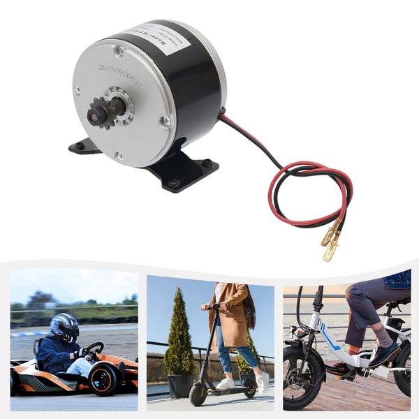 Elektrisk motor, 250W effekt, egnet til elektriske cykler og personlige transportmidler,11, 24V