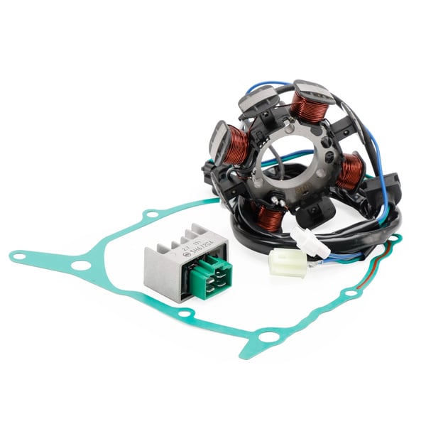 Magneto Stator Samling, Højkvalitets ledende materiale, Forbedrede opladningsmuligheder, Passer til Yamaha TTR230 TT-R230 2005-2023
