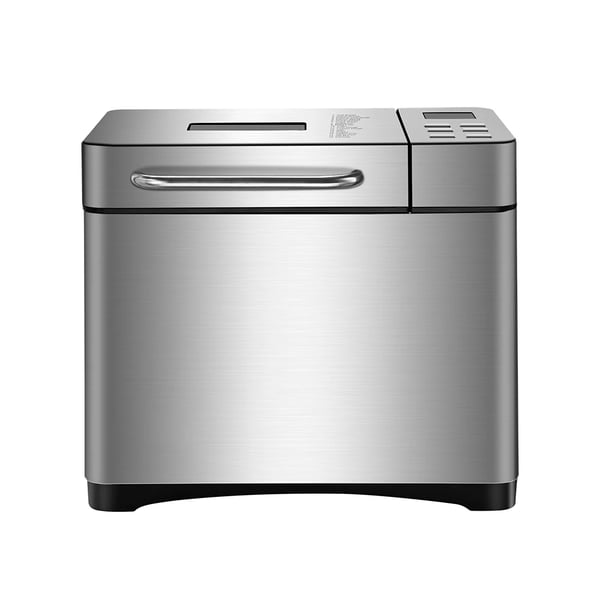 Brødmaskine, 650W effekt, 1 kg kapacitet, rustfrit stål, 19 forprogrammerede funktioner, automatisk nødde dispenser
