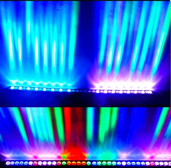 Scene Lys, DMX Kontrol, RGB LED,EU stik