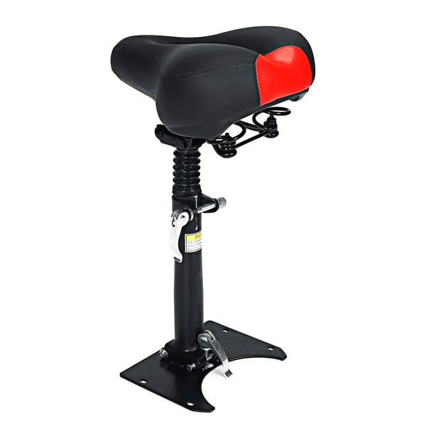El-scooter sæde, højdejusterbart, åndbart polstring, stødabsorberende design