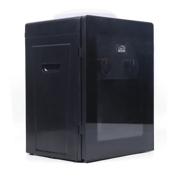 Elektrisk bordvanddispenser, 550W opvarmningskraft, 75W kølekapacitet,sort