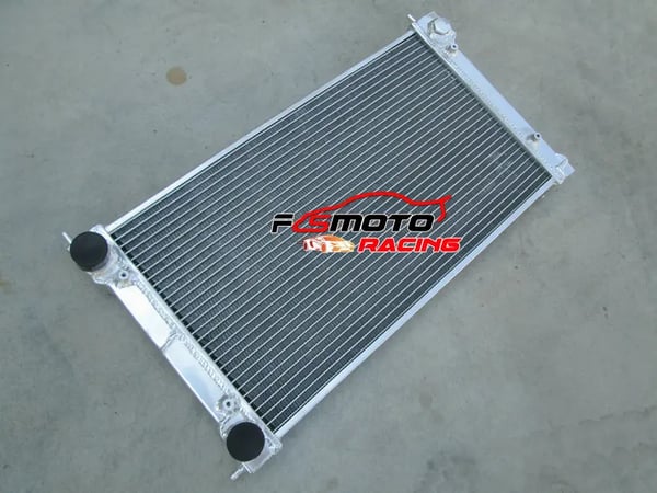 Radiator, Aluminium, 42mm Tykkelse, Kølekapacitet Forøgelse 30%, Kompatibel med Kompakt Bil Model MK1/2, Manuel Transmission