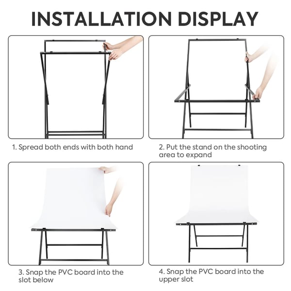 Fotografi Baggrund, Holdbart Materiale, Ensfarvet Design,Bord Baggrunds Sæt