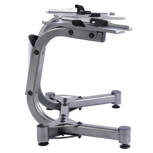 Håndvægte Stativ, Maksimal Vægtkapacitet 100 kg, Stålramme, Ergonomisk Tilt Design, Dimensioner 75 cm x 45 cm x 60 cm