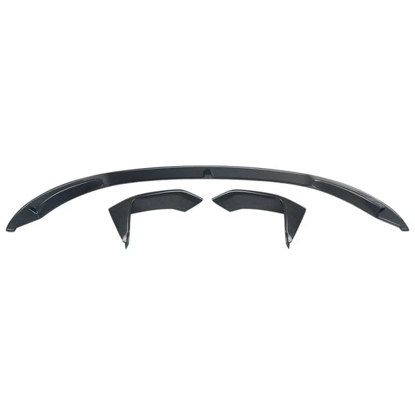 Framstötfångarsplitter, ABS-plastmaterial, Enkel installation,kolfiberutseende