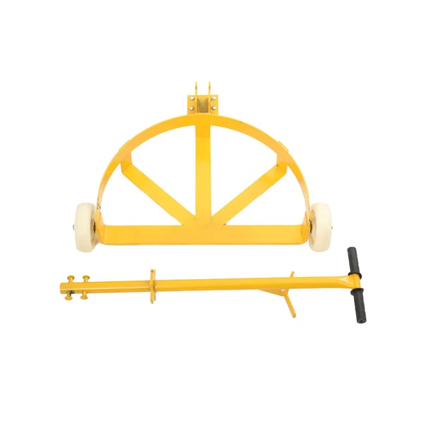 Tromlevogn, Belastningsevne 500kg, Kompatibel med tønder op til 60cm, Stål konstruktion, Forbedret manøvredygtighed, Model BYC-WWHTJ-001