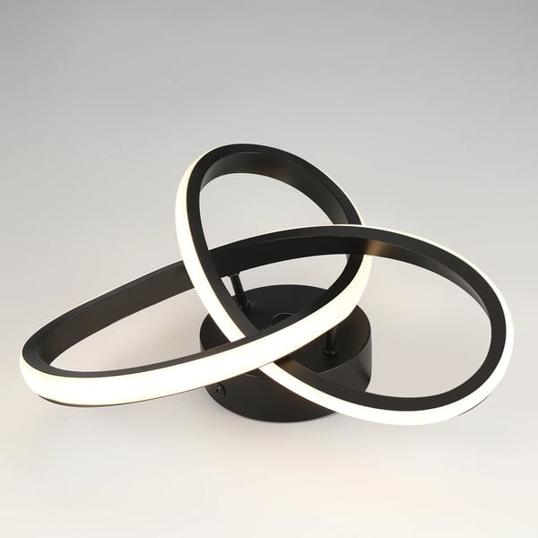 Loftlampe, Dæmpbar, Moderne Blomsterdesign,HVID, ændrebar, 25x25x8.5cm