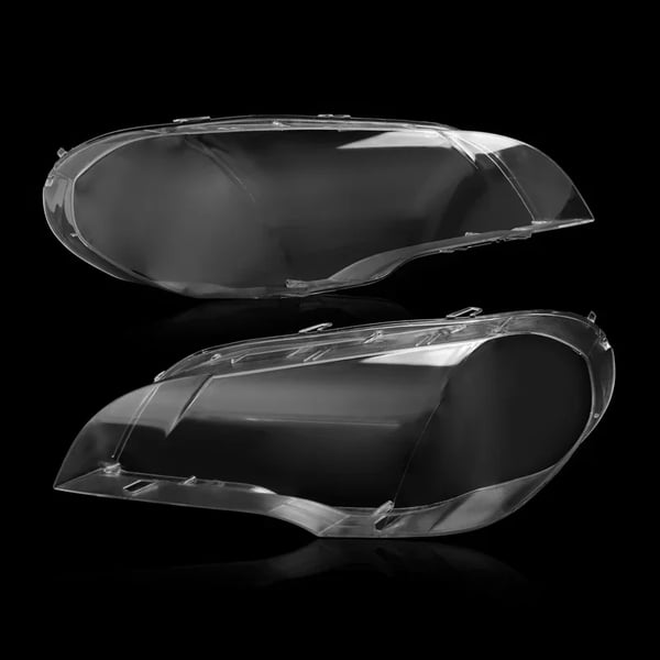 Strålkastarlinslock, Hållbar Plast, Passar Lyx-SUV Modell 2008-2013,par