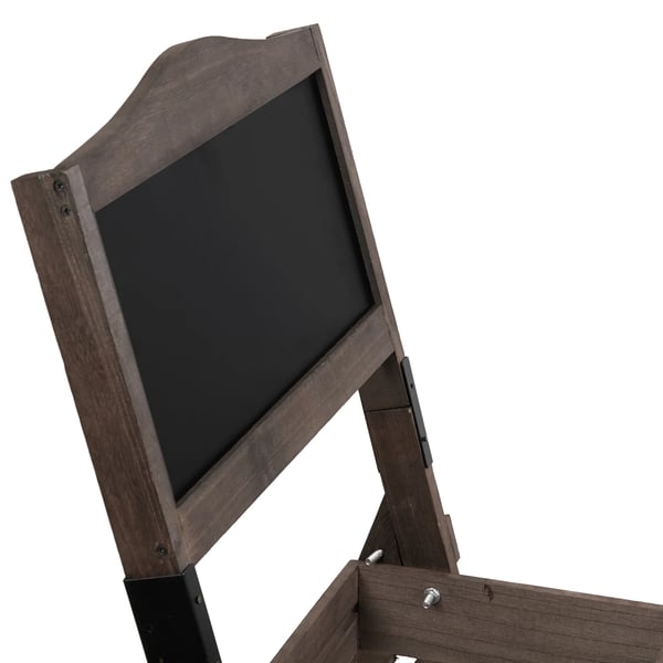 Plantebord, Foldbart Design, Retro Æstetik,Brun