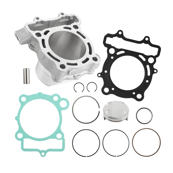Cylinder Piston Pakning Top End Kit, Bore Størrelse 77mm, Slaglængde 53.6mm, Stift Diameter 16mm, Kompatibel med KX250F 2004-2008