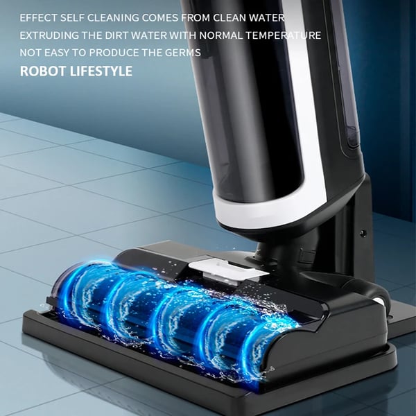 Trådløs støvsuger, våd- og tørvask, smart selvrensende funktion,RL8PRO 110-240V