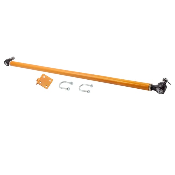 Justerbar Drag Link Kit, Kulstofstål, Maksimal længde 44,29 tommer, Minimal længde 42,99 tommer, Varevægt 6,26 kg, Kompatibel med Nissan Patrol GU Y61