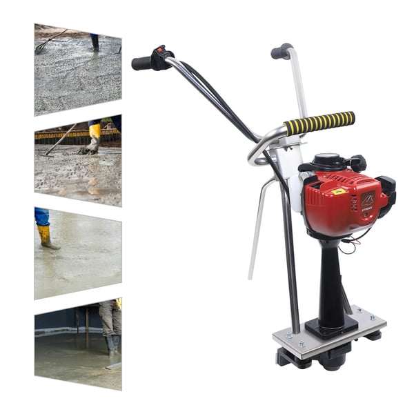 Beton Vibrationsmaskine, 4-taktsmotor, Letvægtsdesign,Rød